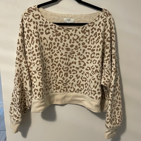 Aerie Cropped Sweatshirt - Picture 1 of 4